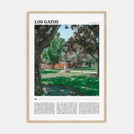 Los Gatos Travel Color Poster