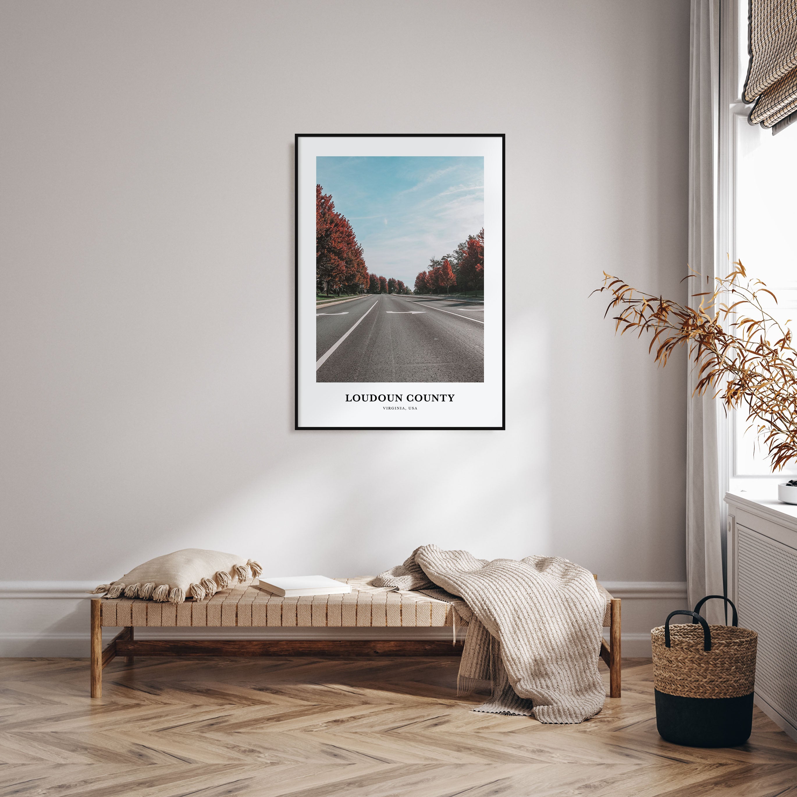 Loudoun County Portrait Color Poster