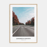 Loudoun County Portrait Color Poster