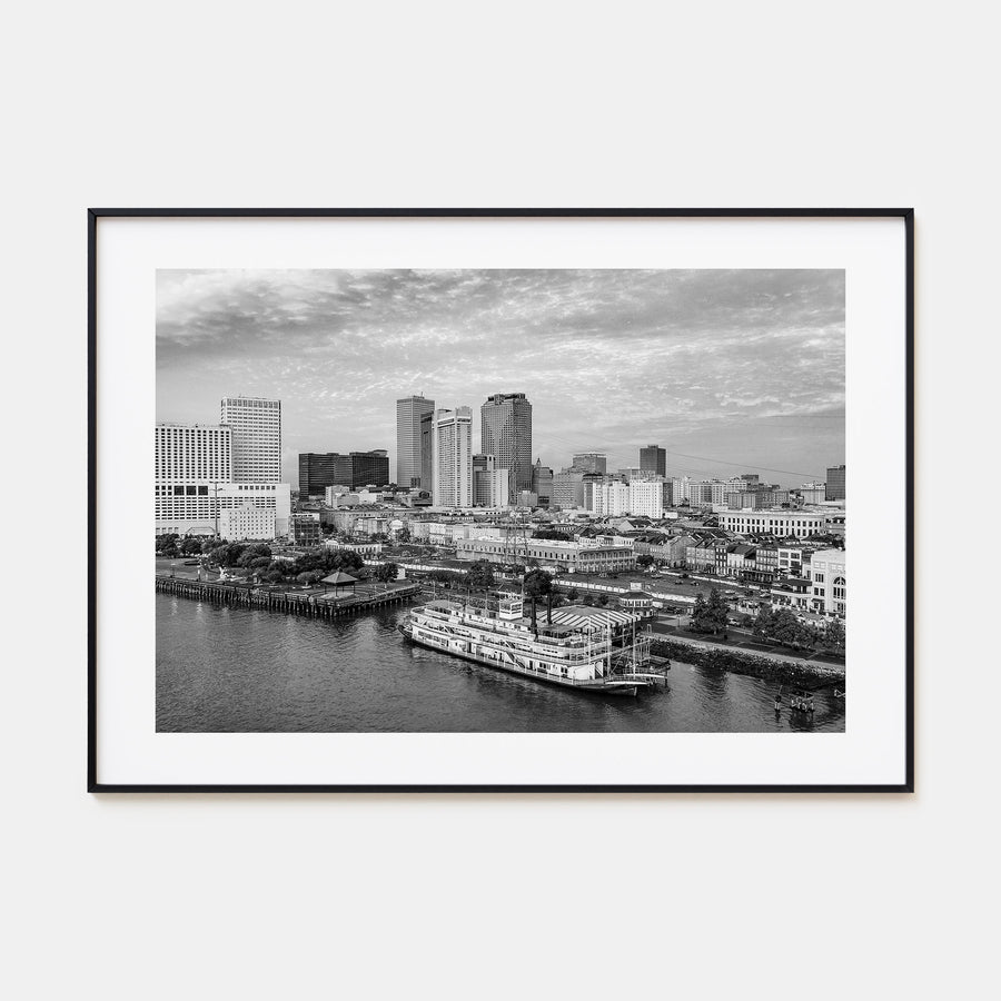 Louisiana Landscape B&W Poster