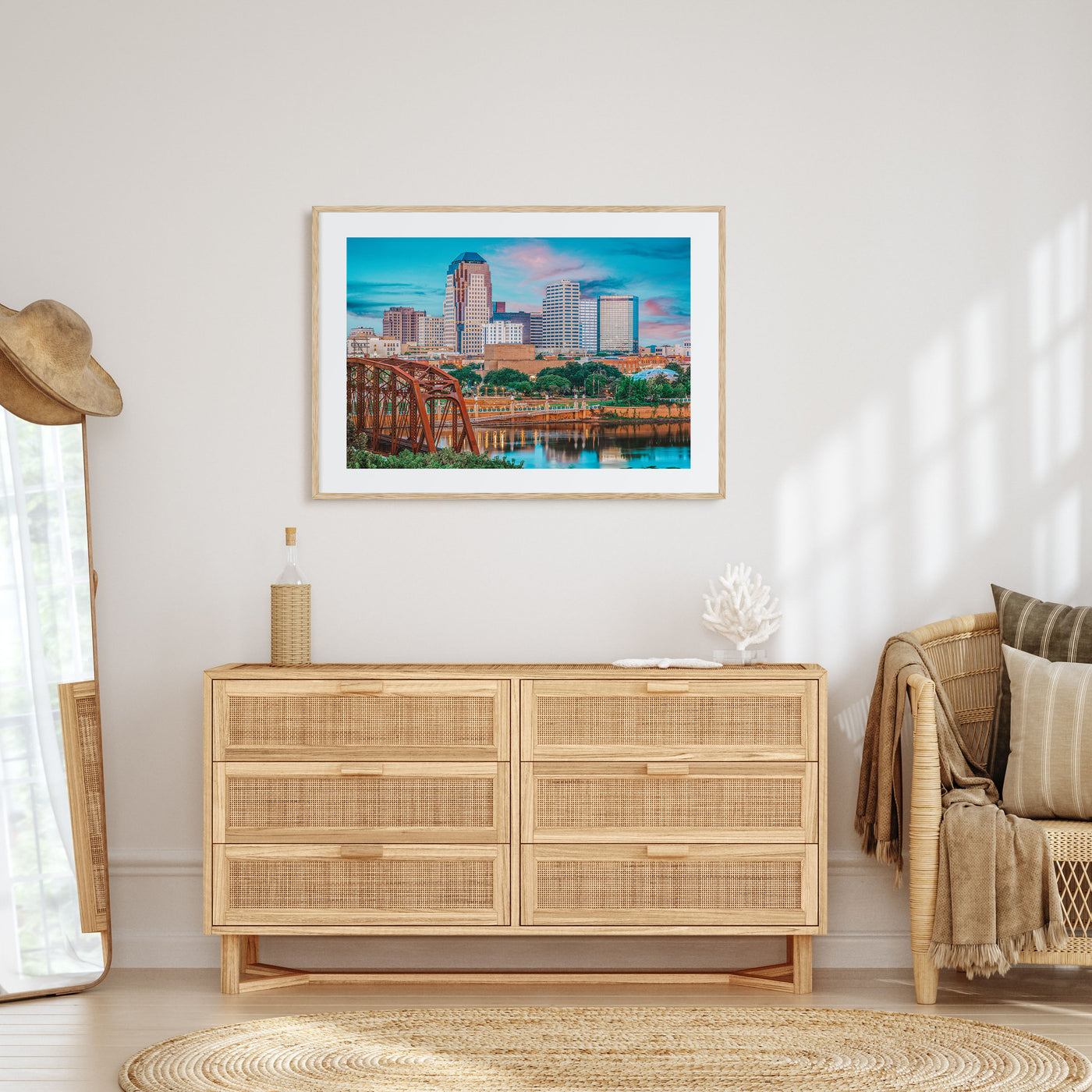 Louisiana Landscape Color Poster