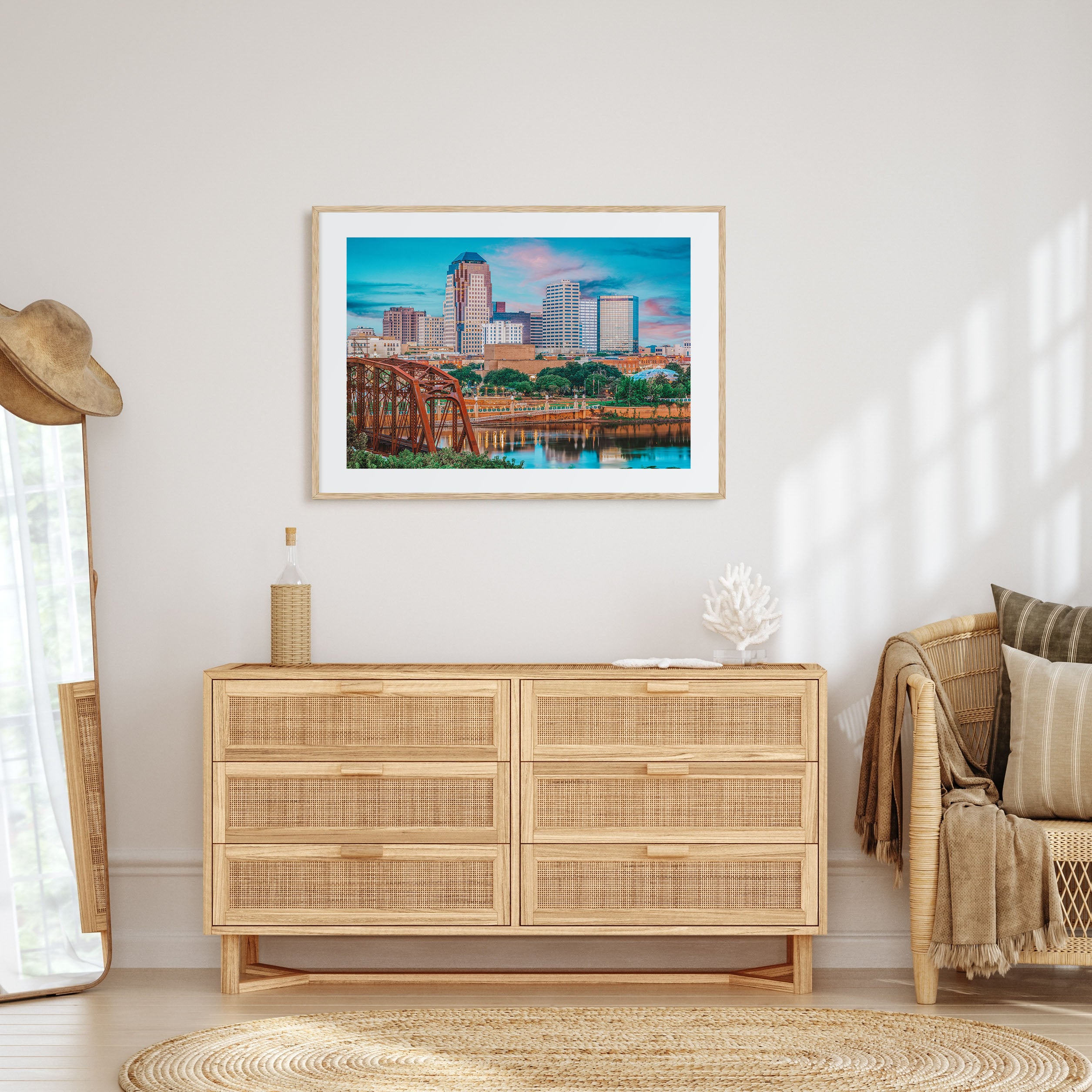 Louisiana Landscape Color Poster