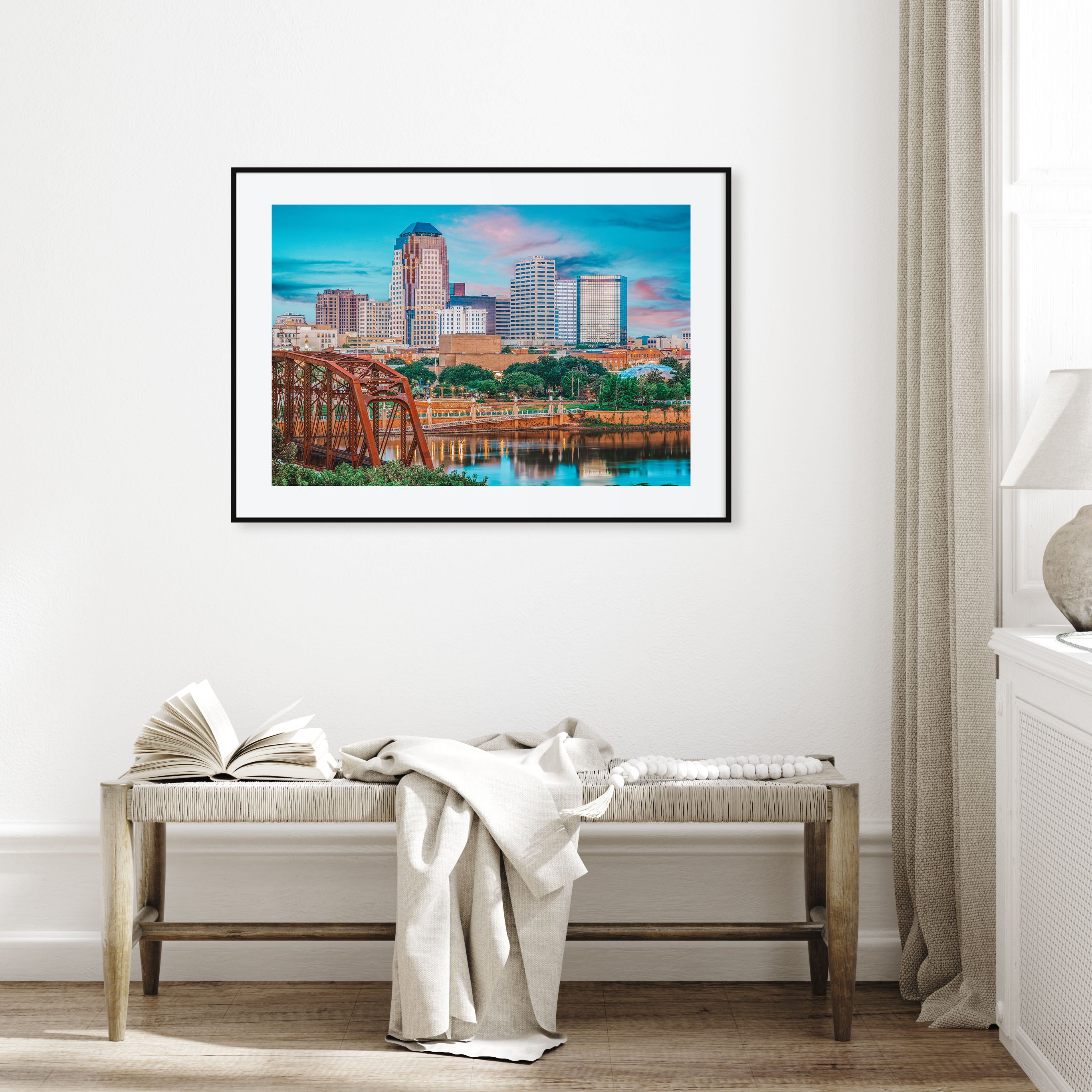 Louisiana Landscape Color Poster