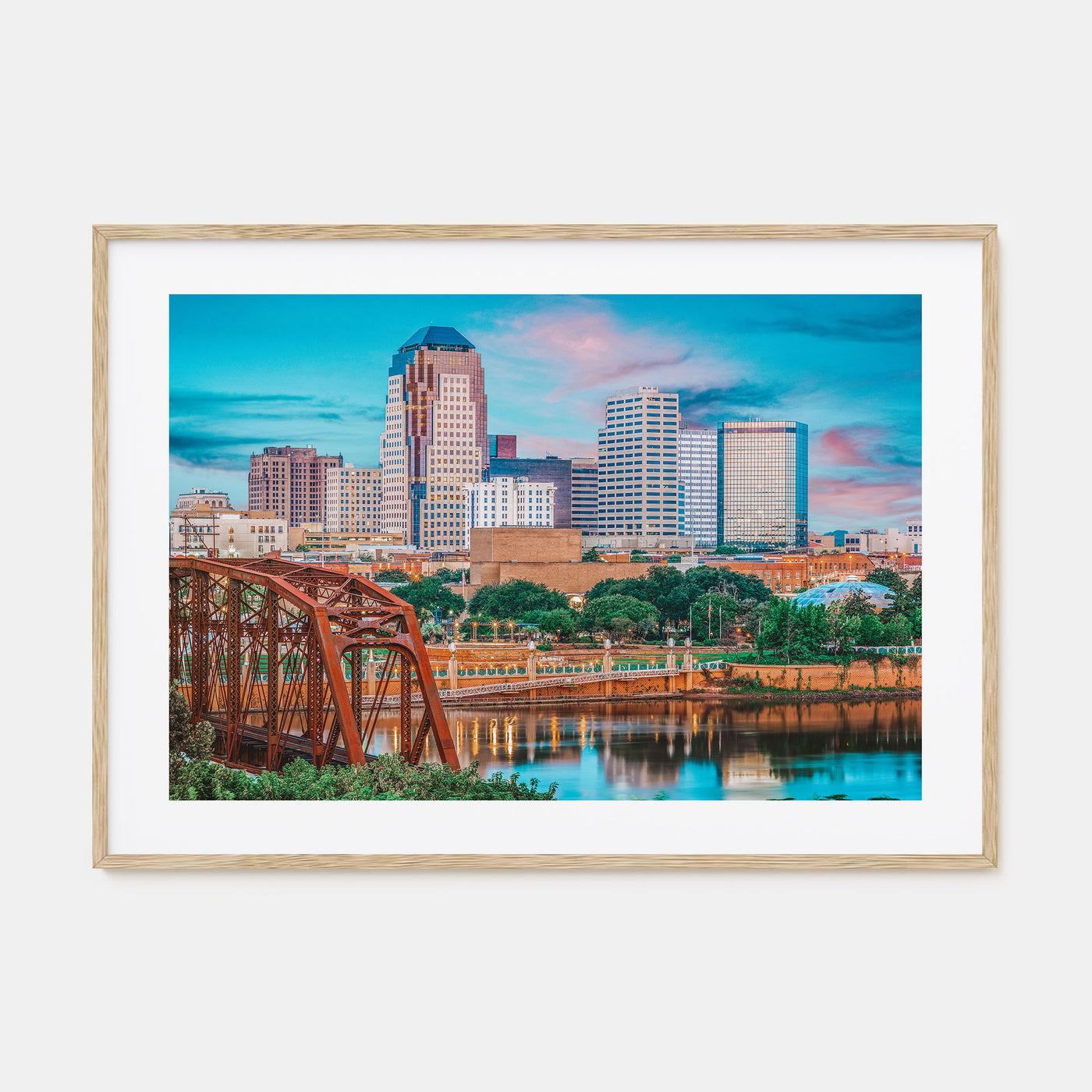 Louisiana Landscape Color Poster