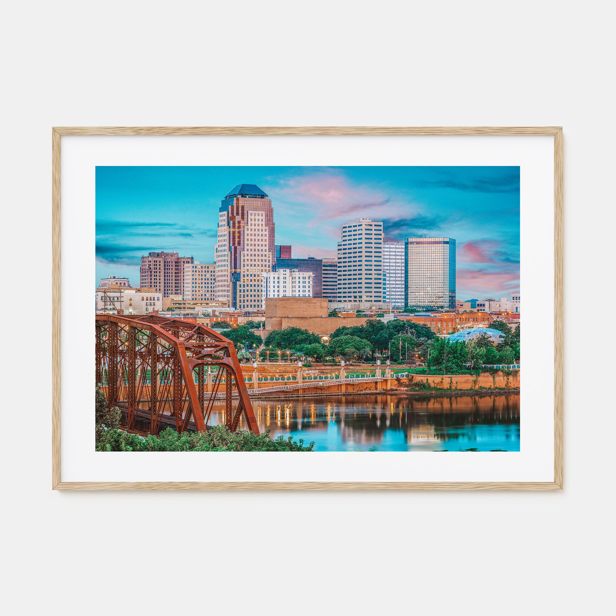 Louisiana Landscape Color Poster