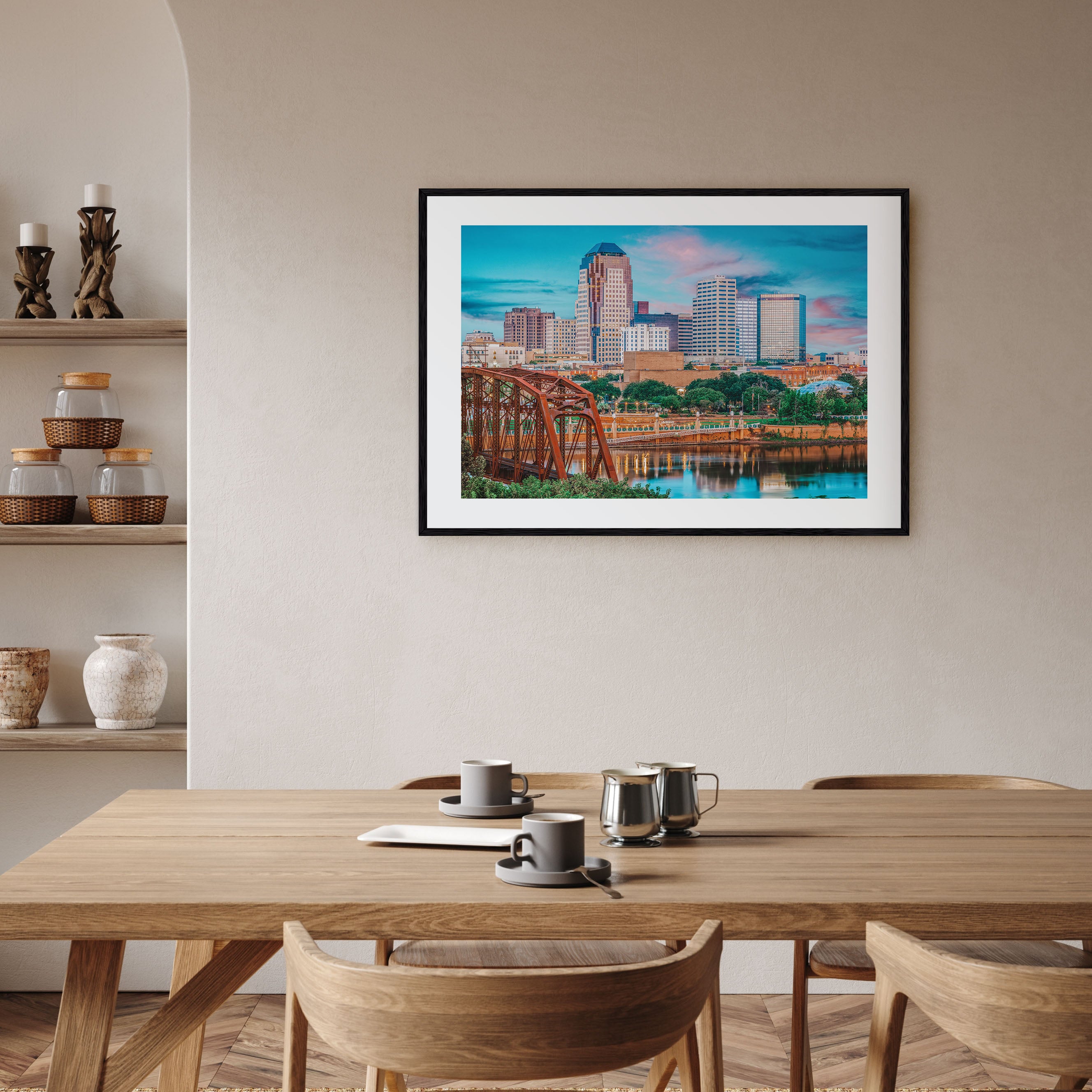 Louisiana Landscape Color Poster