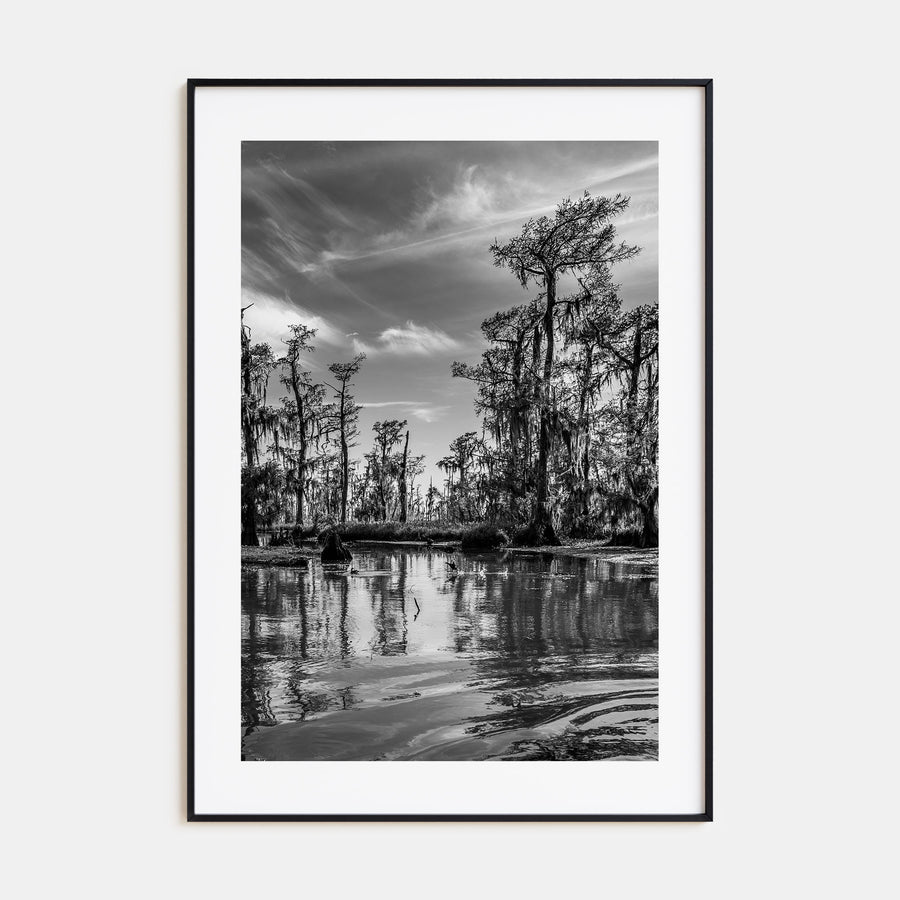 Louisiana Photo B&W Poster