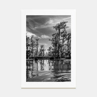 Louisiana Photo B&W Poster