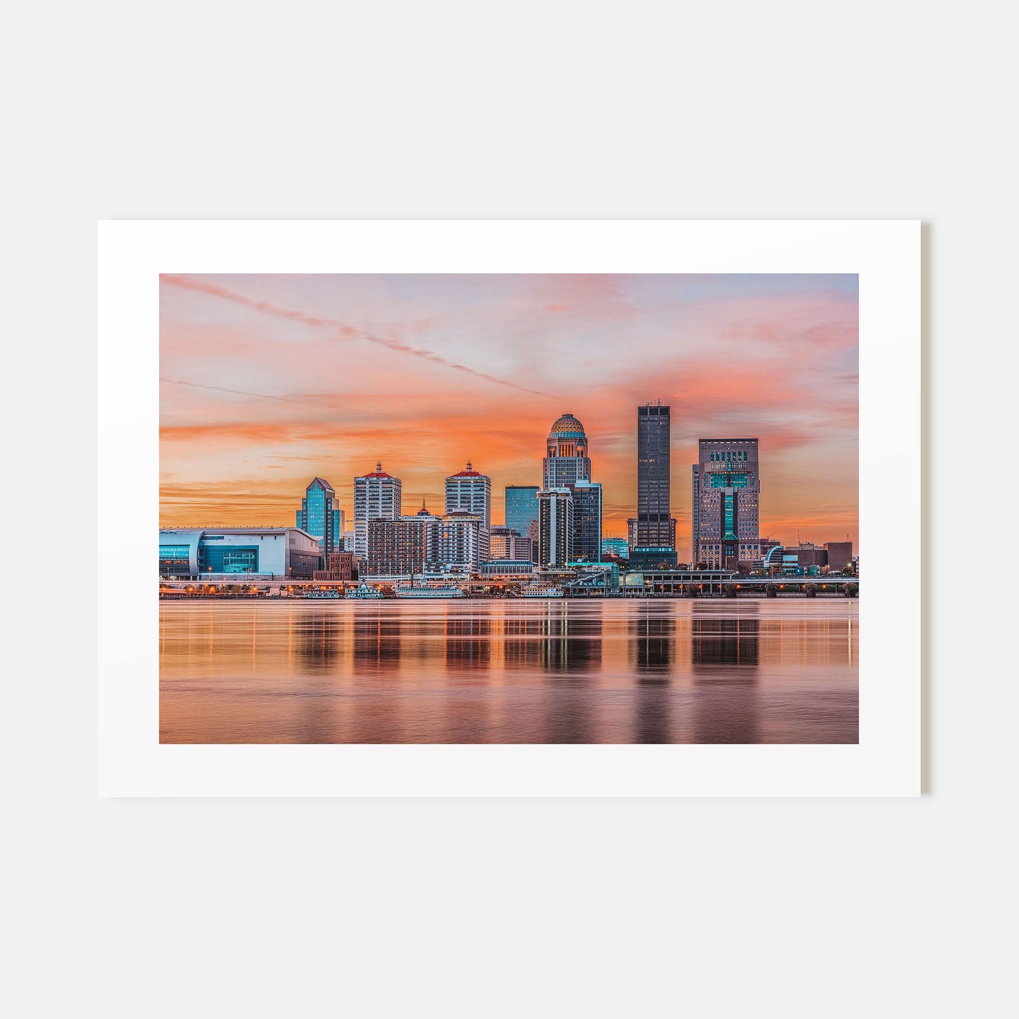 Louisville Landscape Color Poster