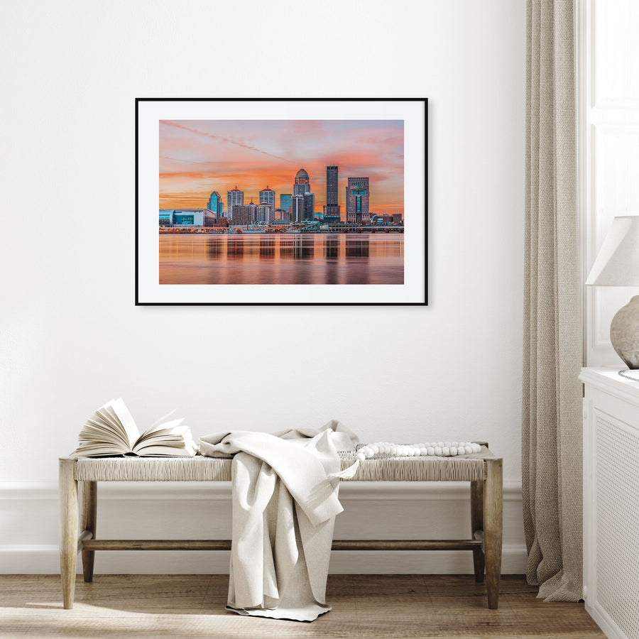 Louisville Landscape Color Poster