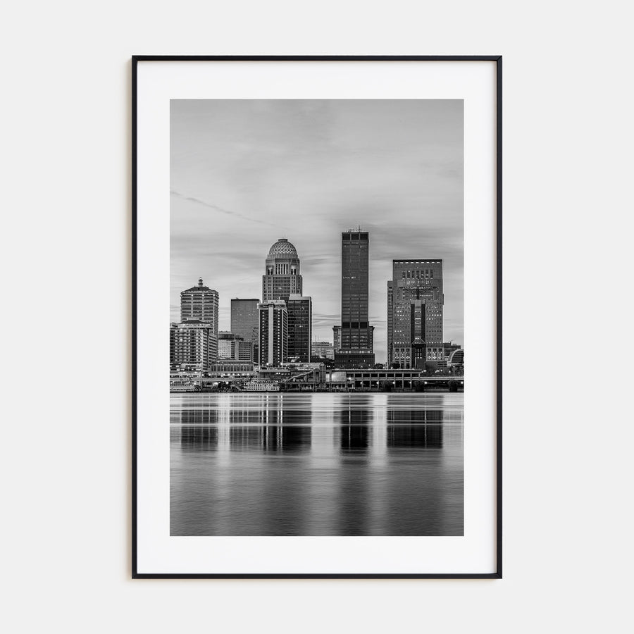 Louisville Photo B&W No 1 Poster