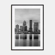 Louisville Photo B&W No 1 Poster