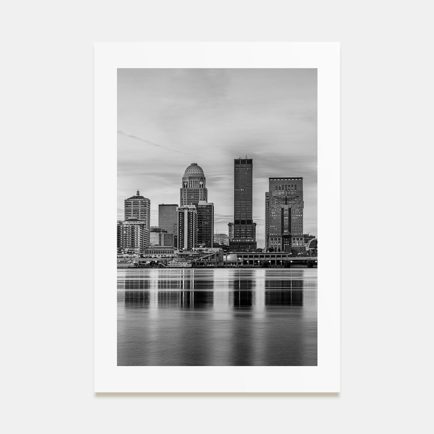 Louisville Photo B&W No 1 Poster