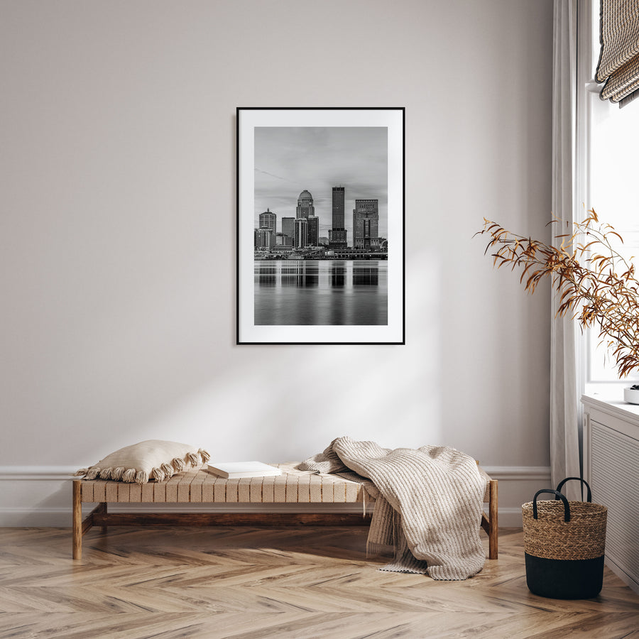Louisville Photo B&W No 1 Poster