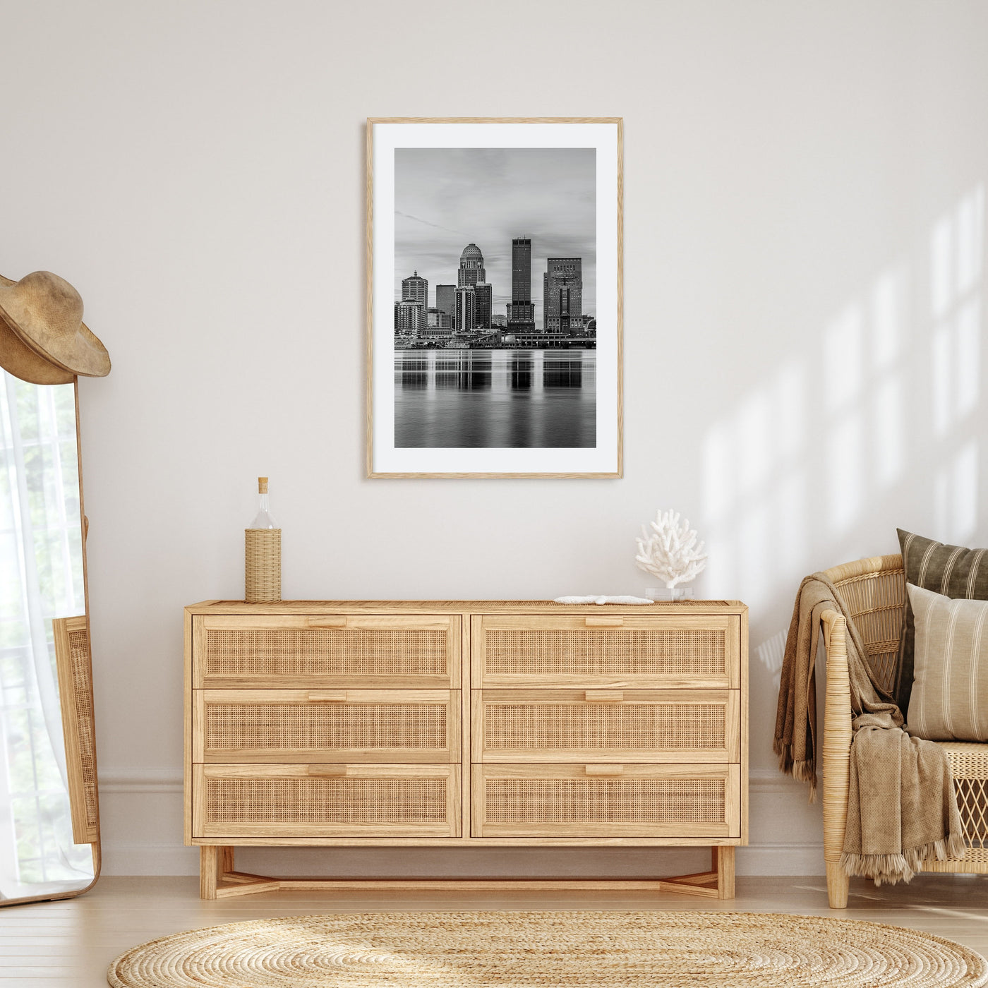 Louisville Photo B&W No 1 Poster