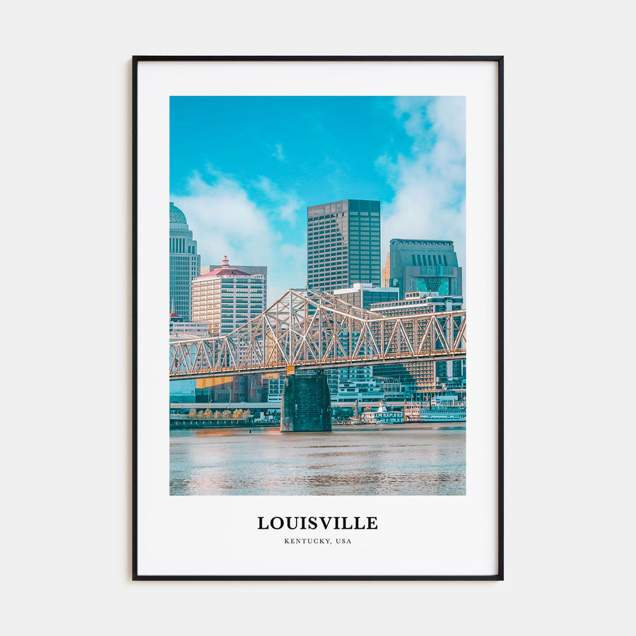 Louisville Portrait Color Poster