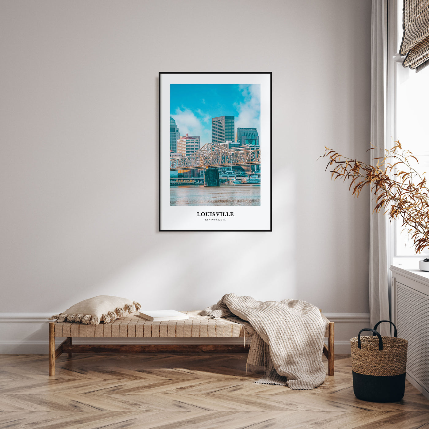 Louisville Portrait Color Poster