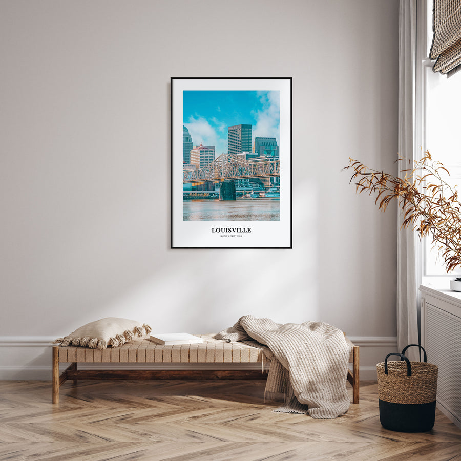 Louisville Portrait Color Poster