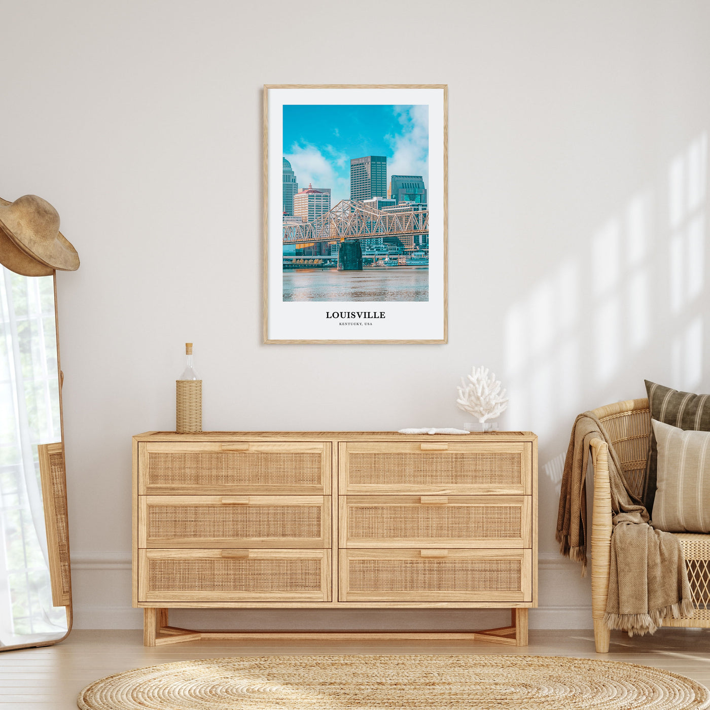 Louisville Portrait Color Poster