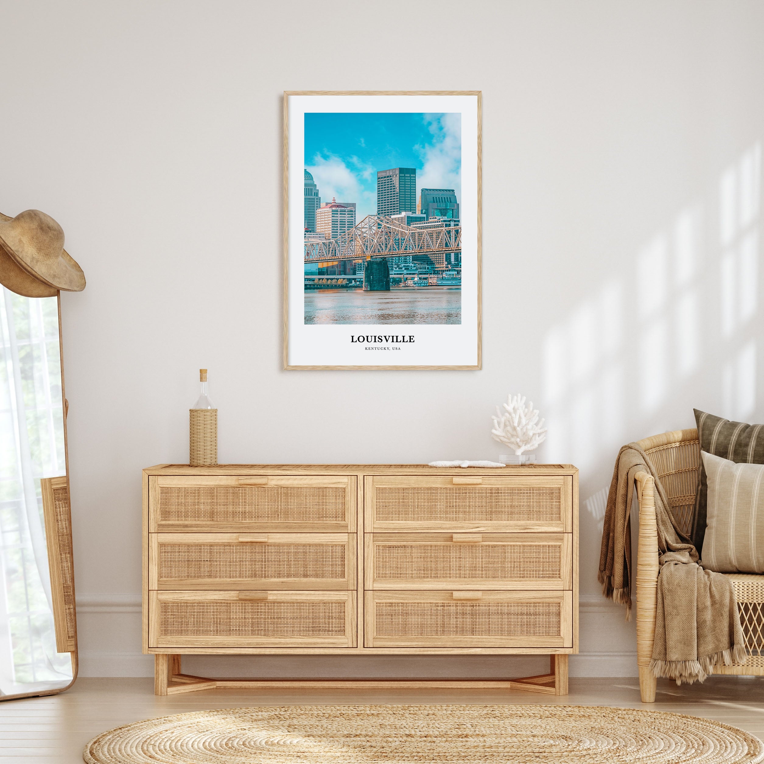 Louisville Portrait Color Poster