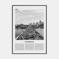 Louisville Travel B&W No 2 Poster