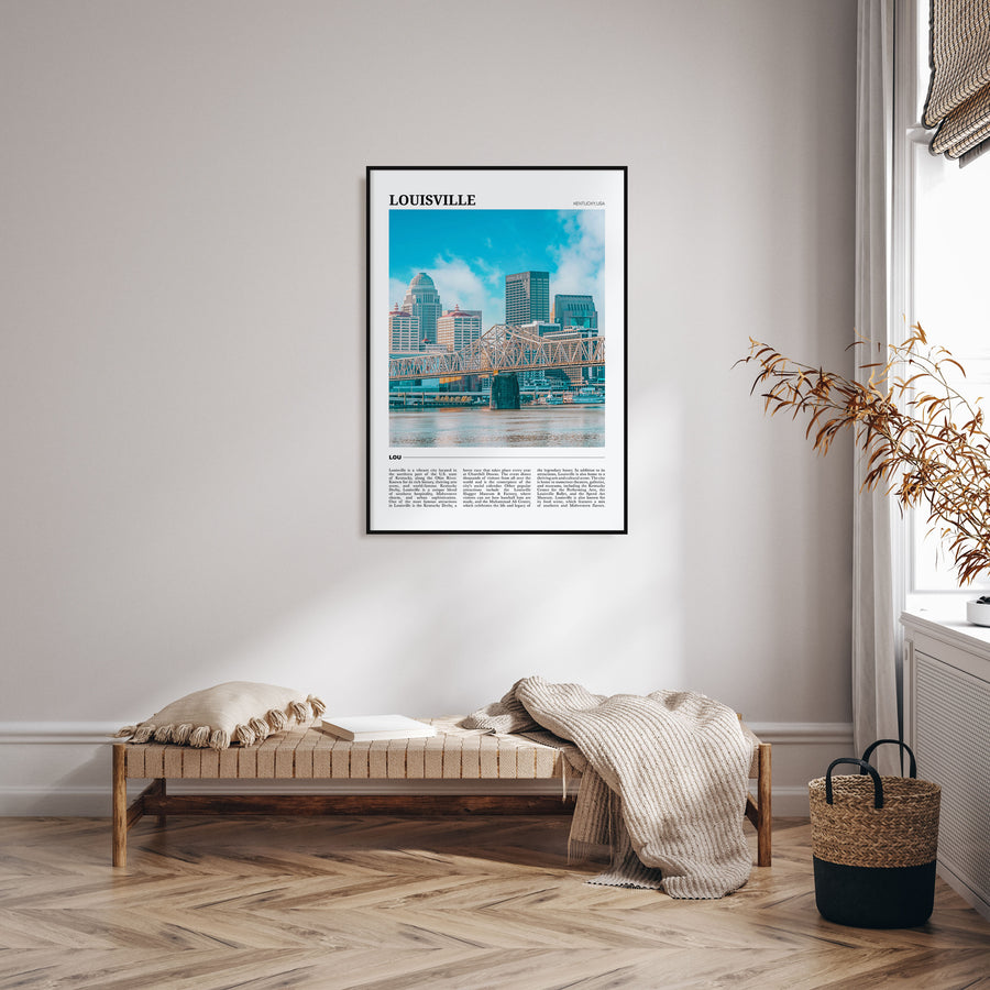 Louisville Travel Color Poster