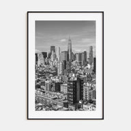 Lower East Side Photo B&W Poster