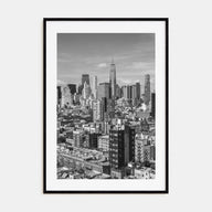 Lower East Side Photo B&W Poster