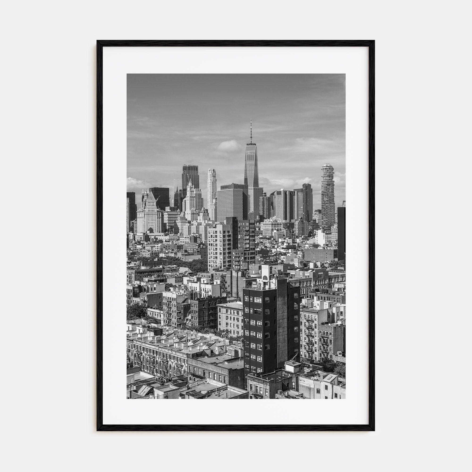 Lower East Side Photo B&W Poster