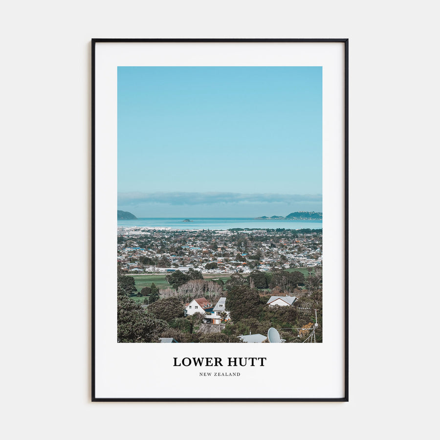 Lower Hutt Portrait Color Poster
