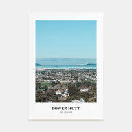 Lower Hutt Portrait Color Poster