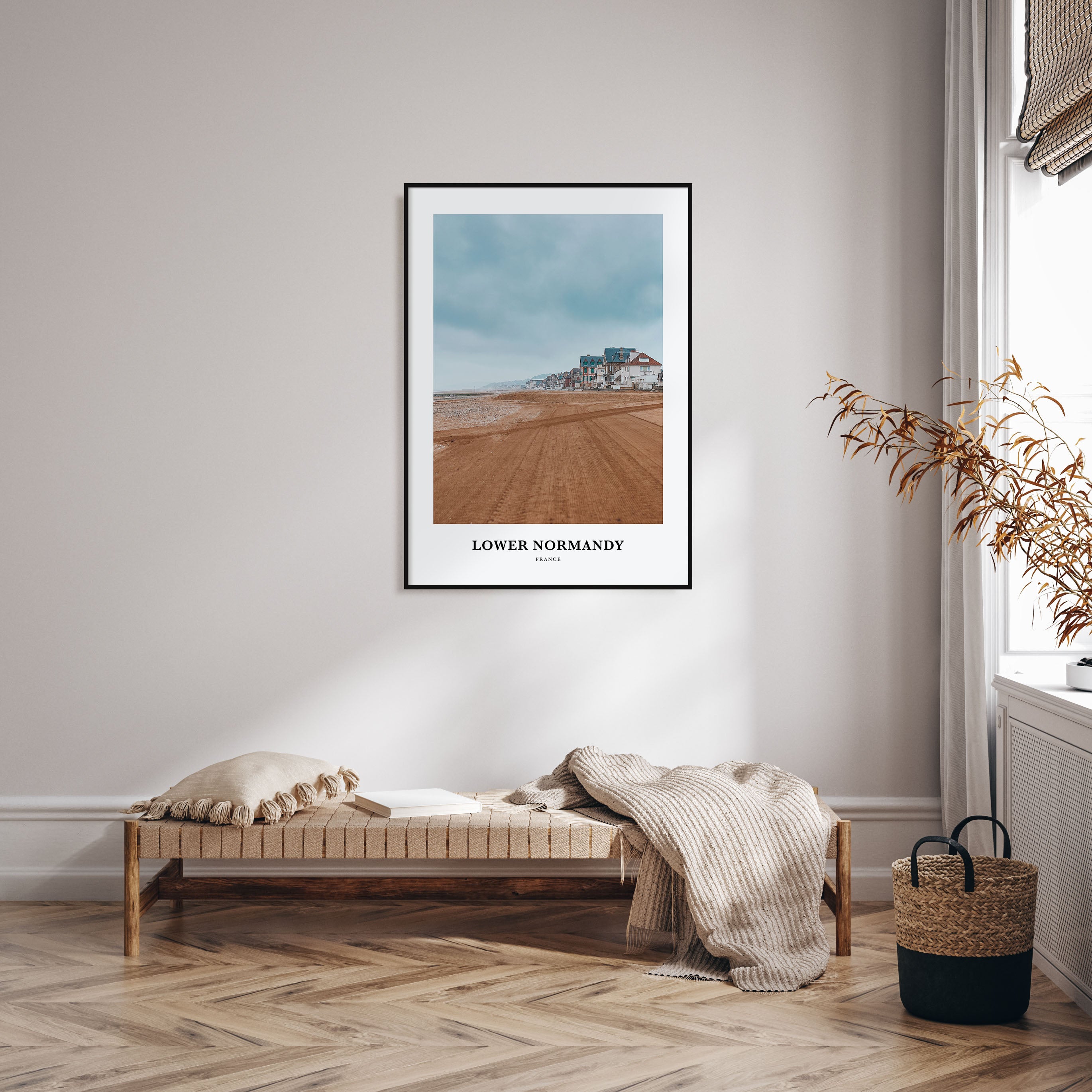 Lower Normandy Portrait Color Poster