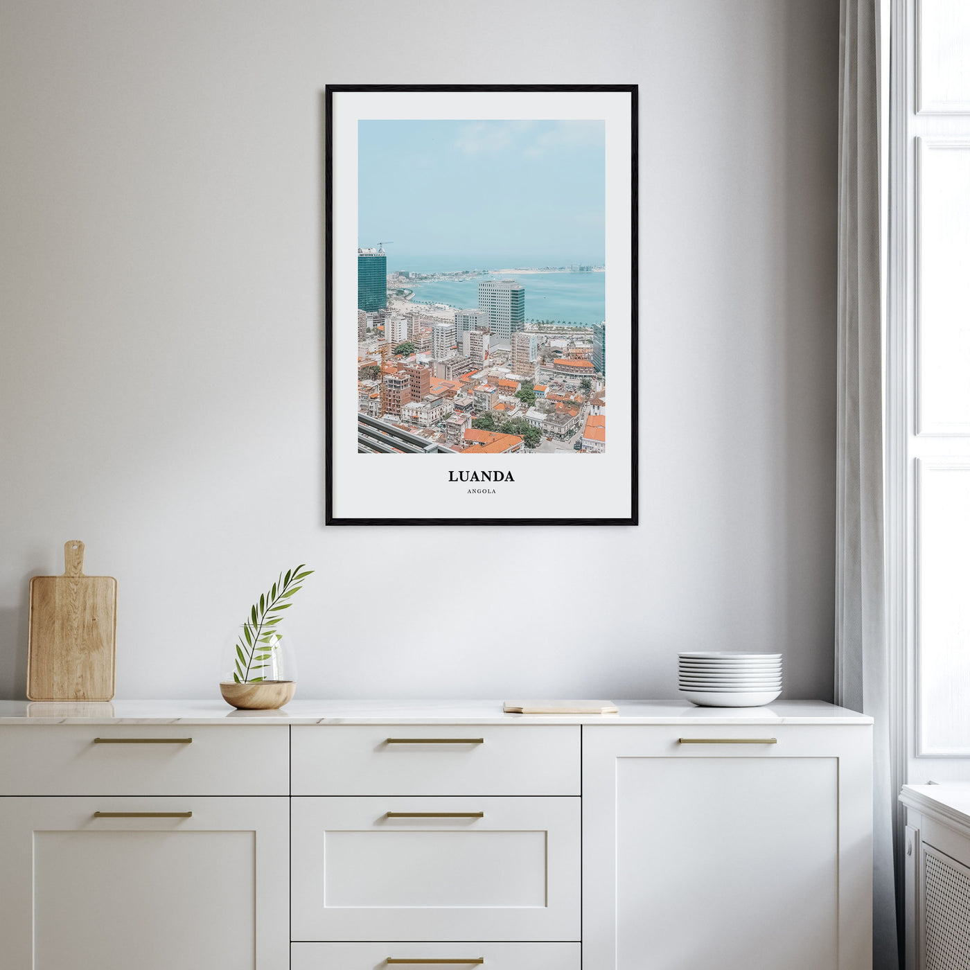 Luanda Portrait Color Poster