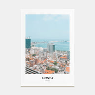 Luanda Portrait Color Poster