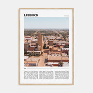 Lubbock Travel Color Poster