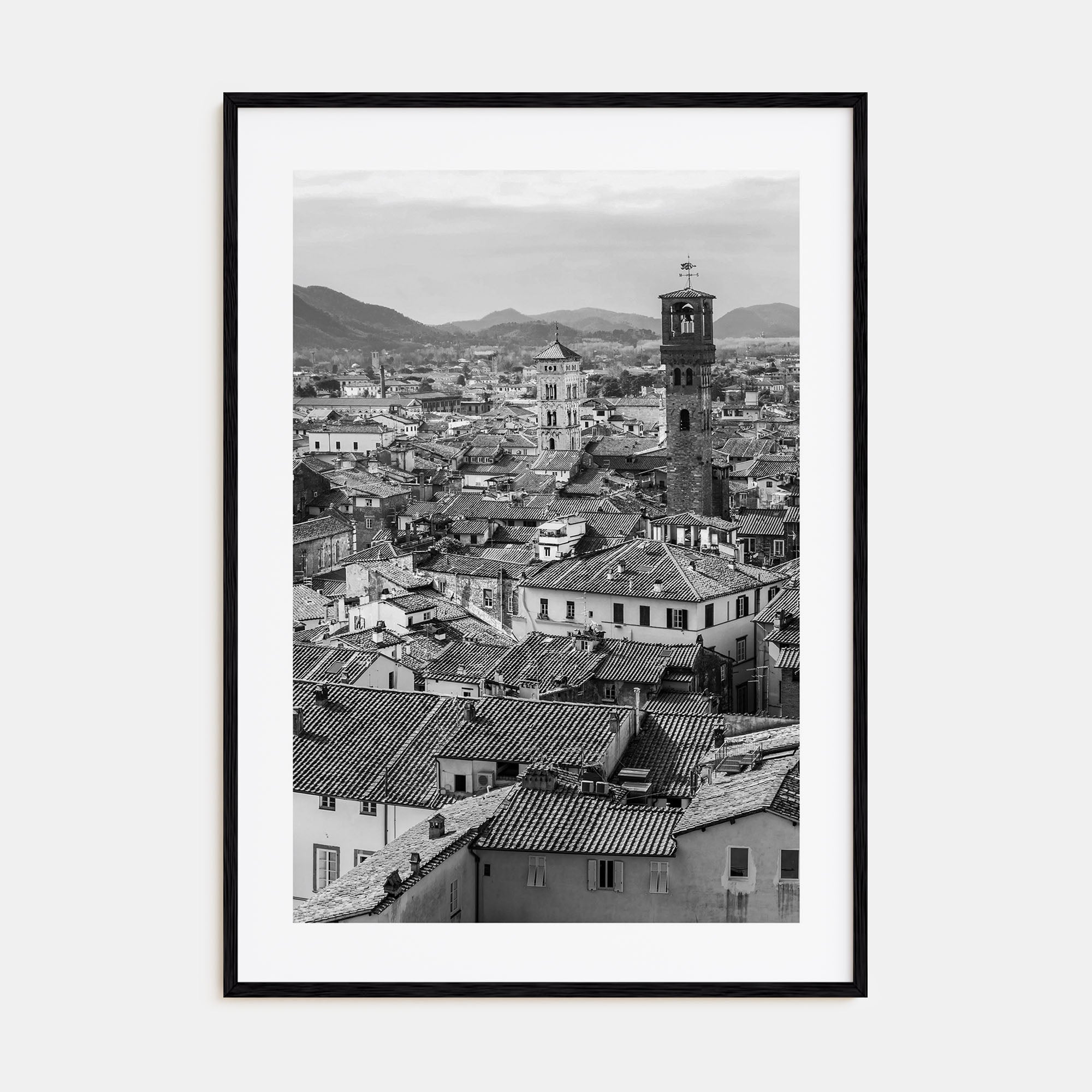 Lucca Photo B&W Poster