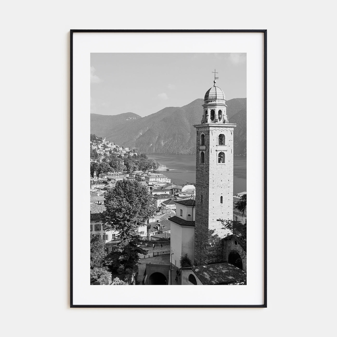 Lugano Photo B&W Poster