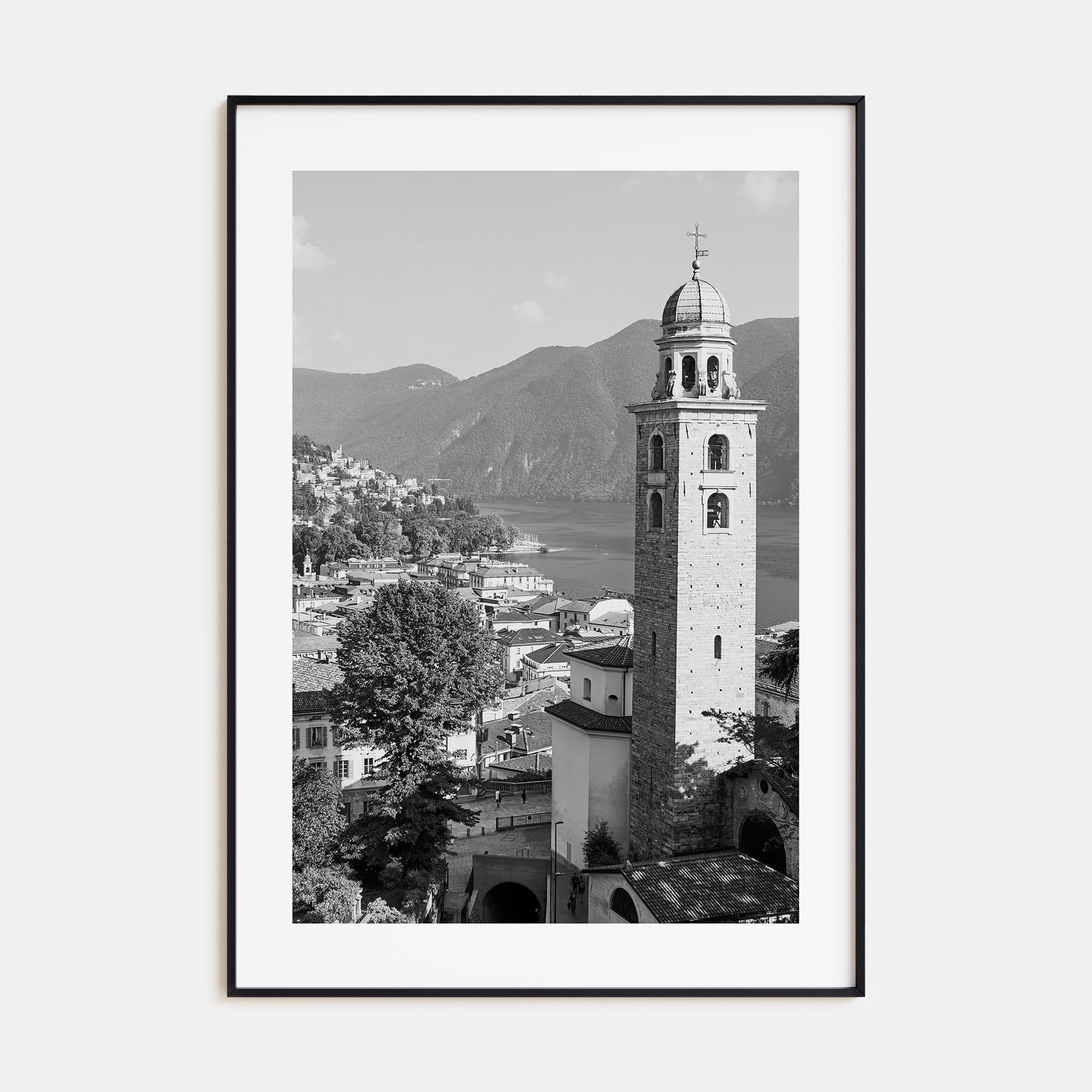 Lugano Photo B&W Poster
