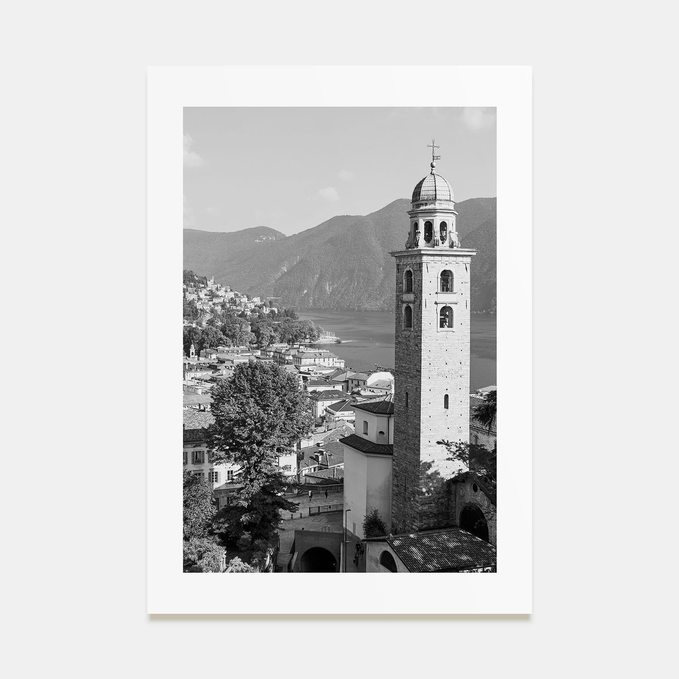 Lugano Photo B&W Poster