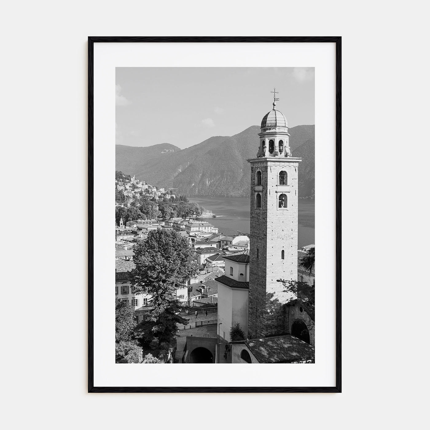 Lugano Photo B&W Poster
