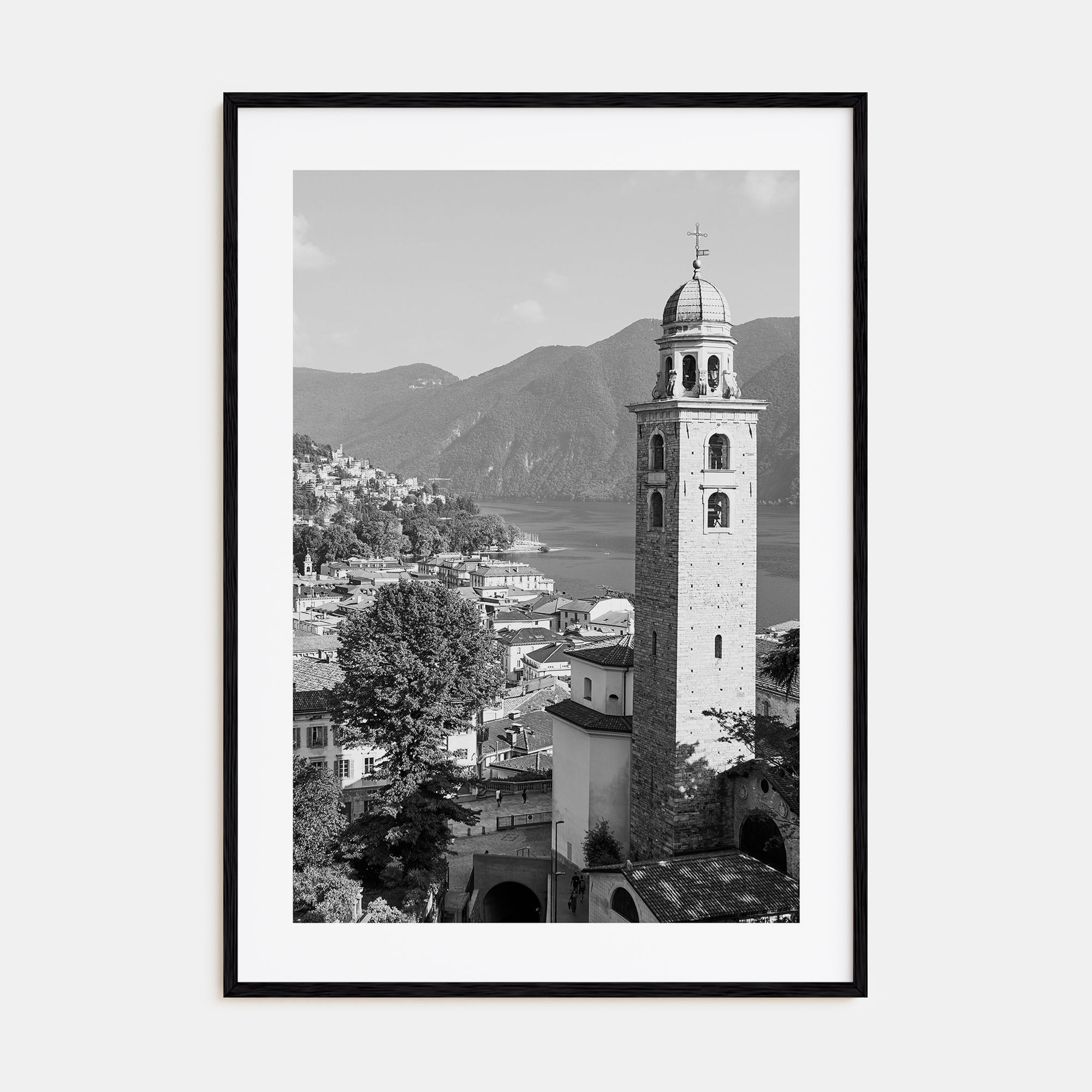 Lugano Photo B&W Poster