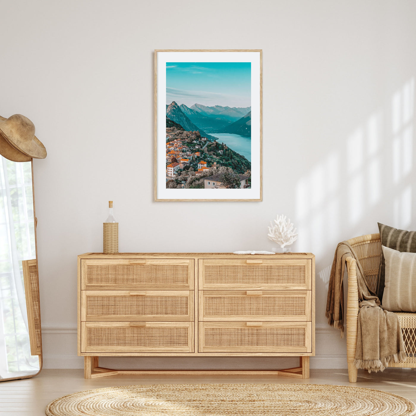 Lugano Photo Color Poster