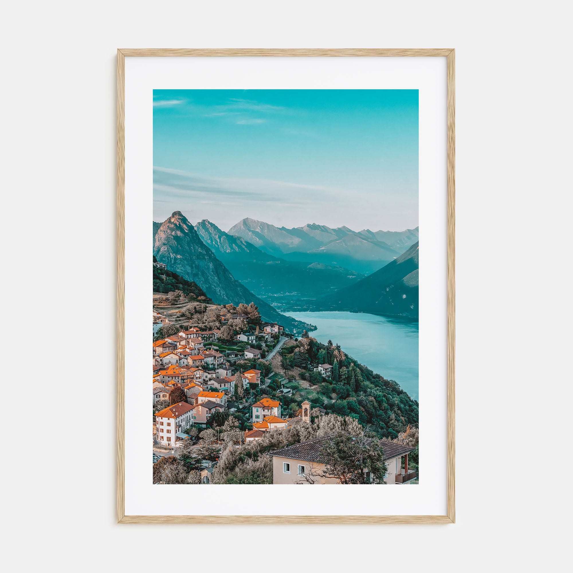 Lugano Photo Color Poster