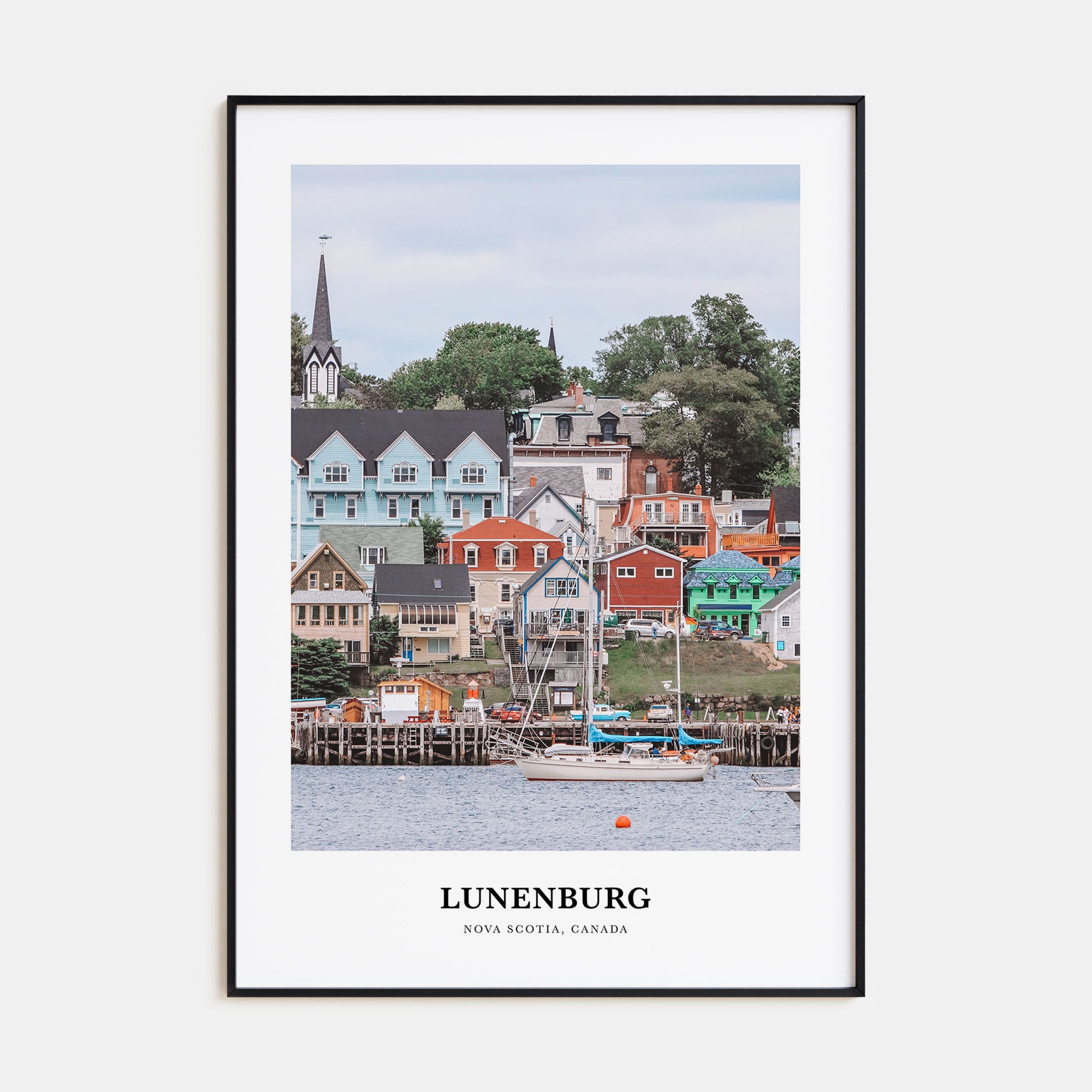 Lunenburg Portrait Color Poster