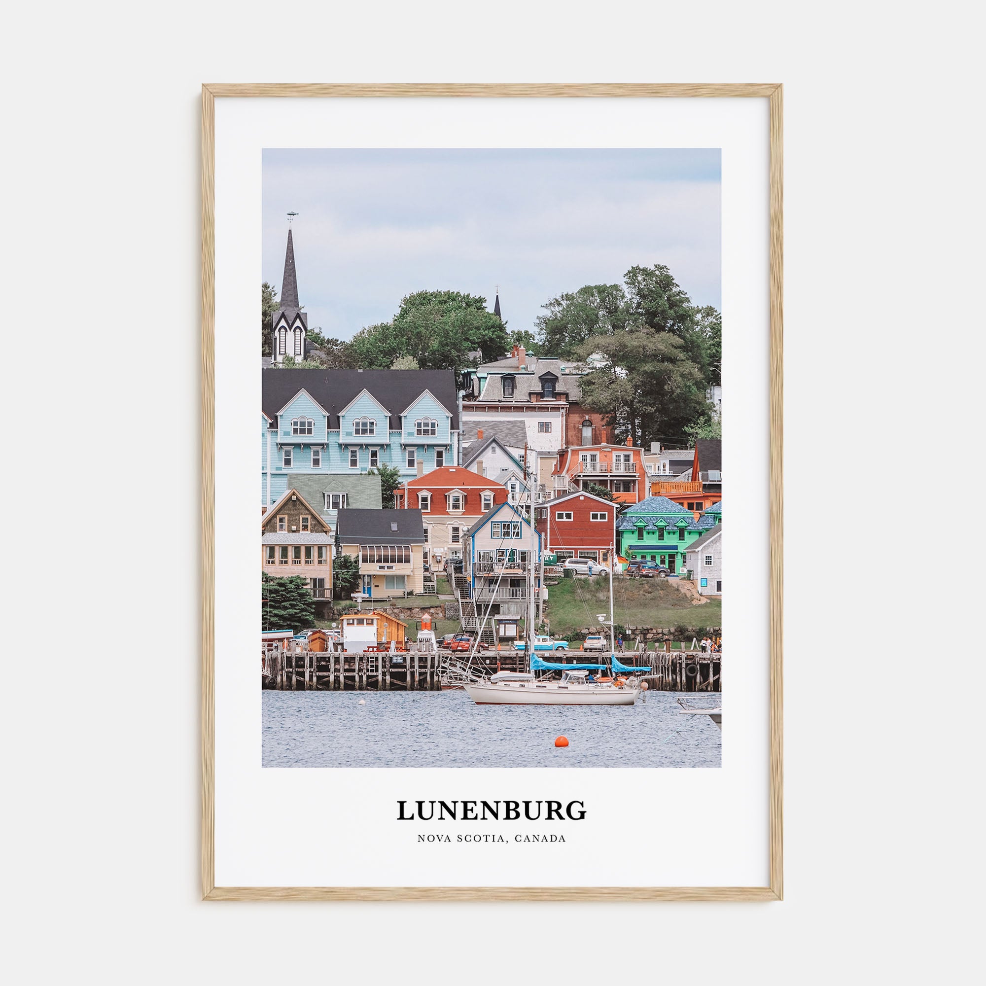 Lunenburg Portrait Color Poster