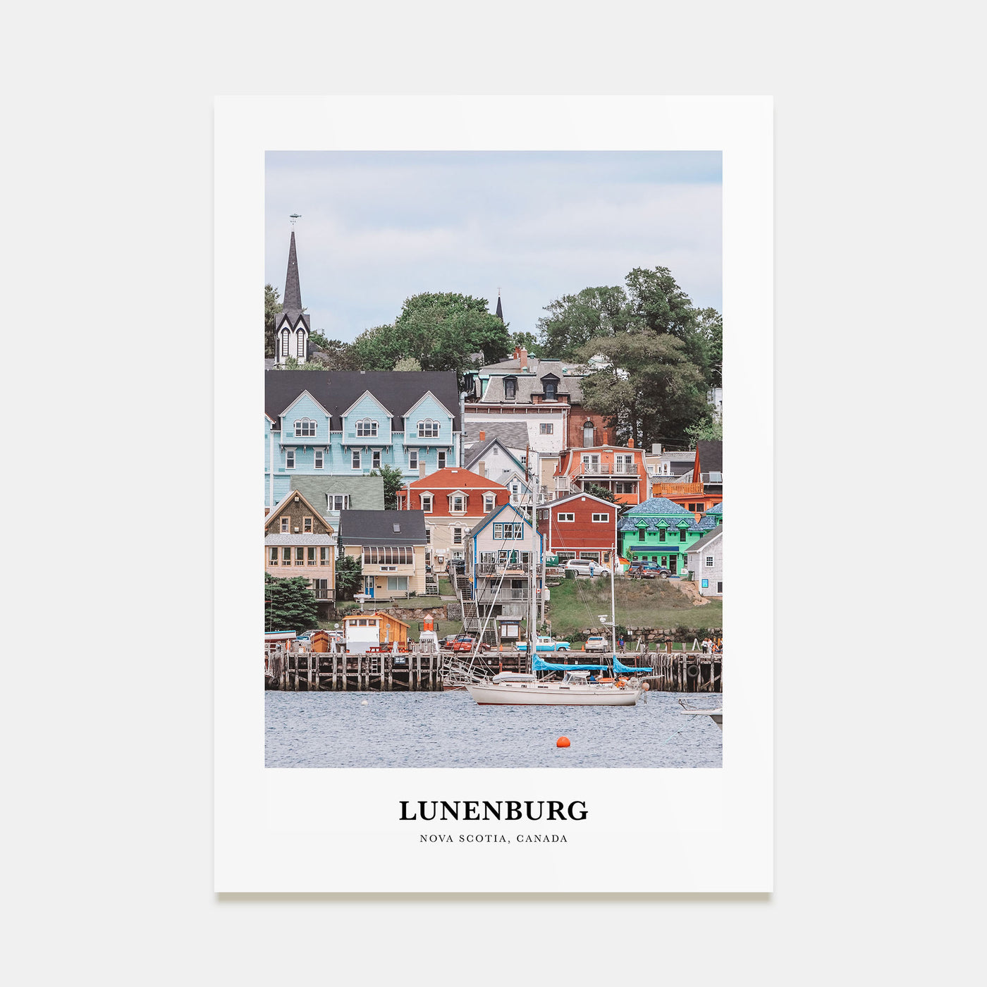Lunenburg Portrait Color Poster