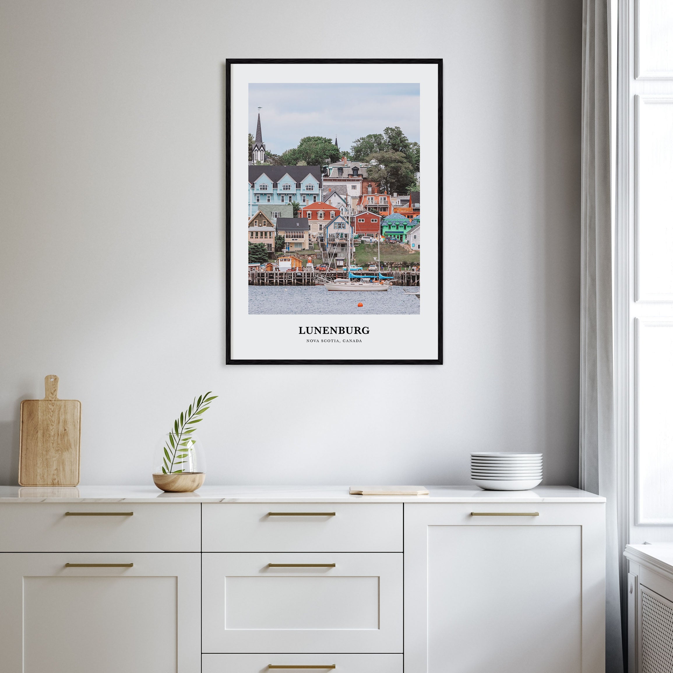 Lunenburg Portrait Color Poster
