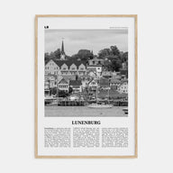 Lunenburg Travel B&W Poster