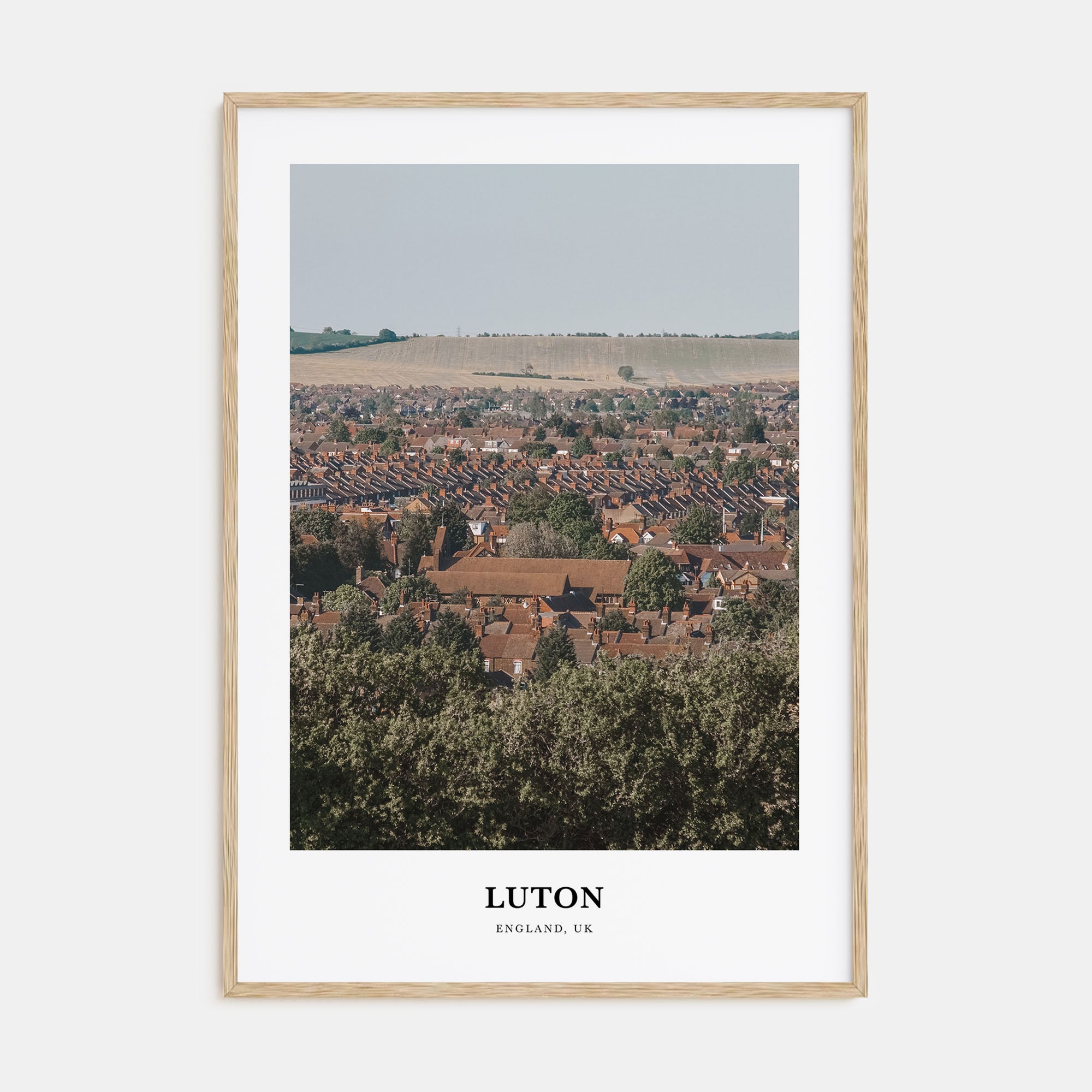 Luton Portrait Color Poster