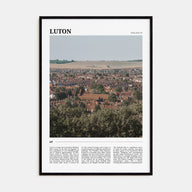 Luton Travel Color Poster